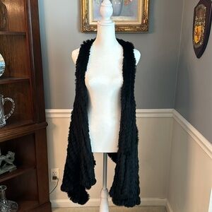 NWT 100% Rabbit Fur outerwear W/ Pockets
